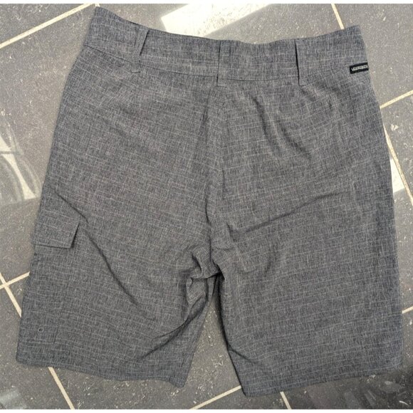 Vans f Hybrid Shorts Mens Size 30 Gray Stretch Boardwalk Dry Quickly - Picture 3 of 10